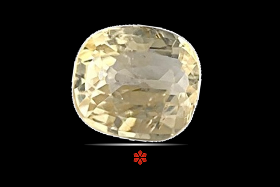Yellow Sapphire (Pushparag) 6x6 MM 1.18 carats