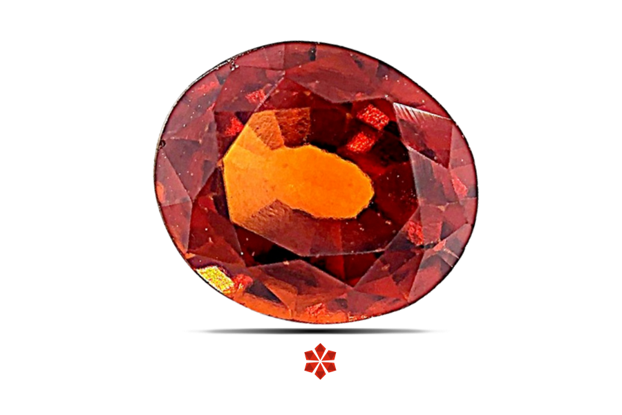 Hessonite (Gomed) 9x7 MM 2.25 carats