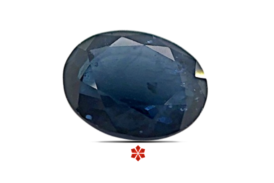 Blue Sapphire (Neelam) 9x7 MM 2.48 carats