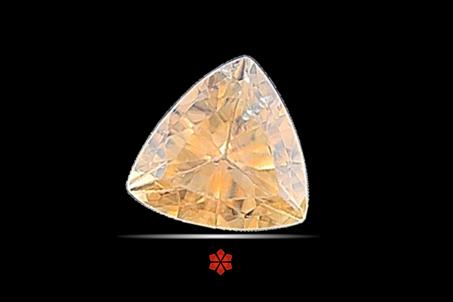 Yellow Sapphire (Pushparag) 4x4 MM 0.29 carats