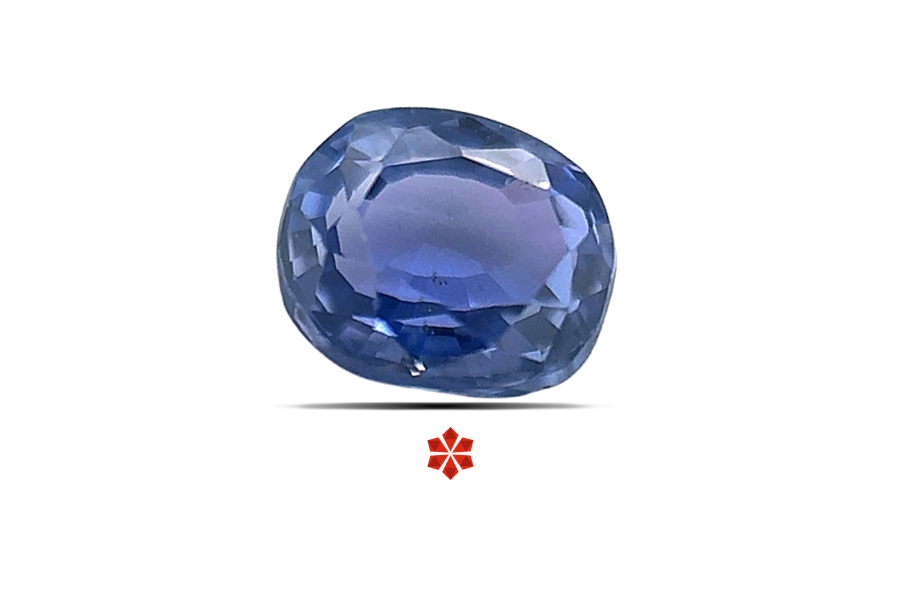 Blue Sapphire (Neelam) 6x5 MM 1.13 carats