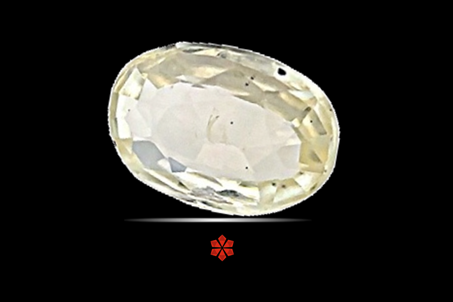 Yellow Sapphire (Pushparag) 8x5 MM 0.92 carats