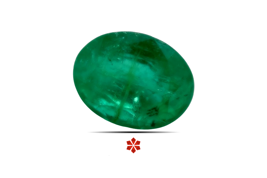 Emerald (Maragadham) 9x7 MM 2.15 carats