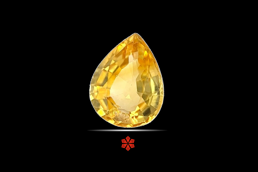 Yellow Sapphire (Pushparag) 6x5 MM 0.74 carats