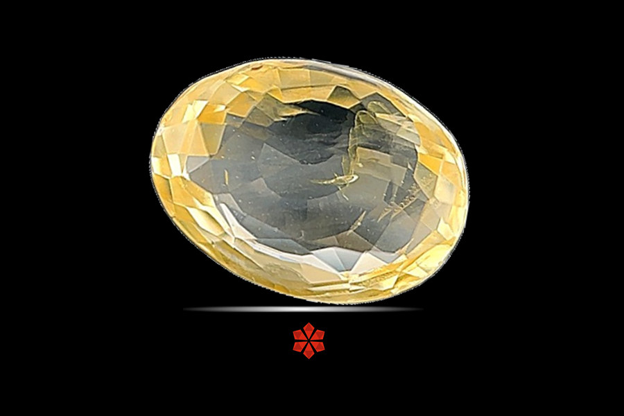 Yellow Sapphire (Pushparag) 9x7 MM 2.33 carats