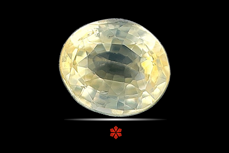 Yellow Sapphire (Pushparag) 8x7 MM 2.04 carats