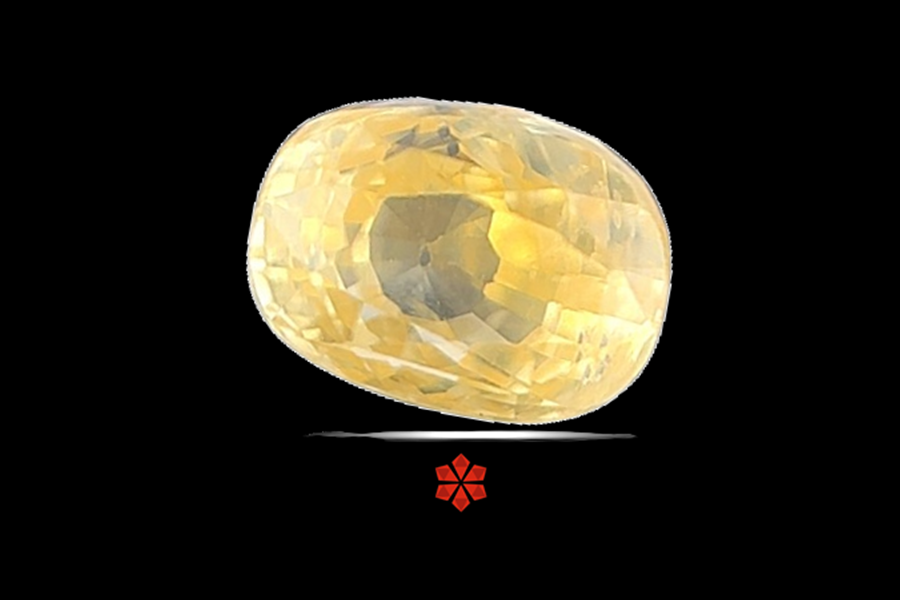 Yellow Sapphire (Pushparag) 7x6 MM 1.98 carats