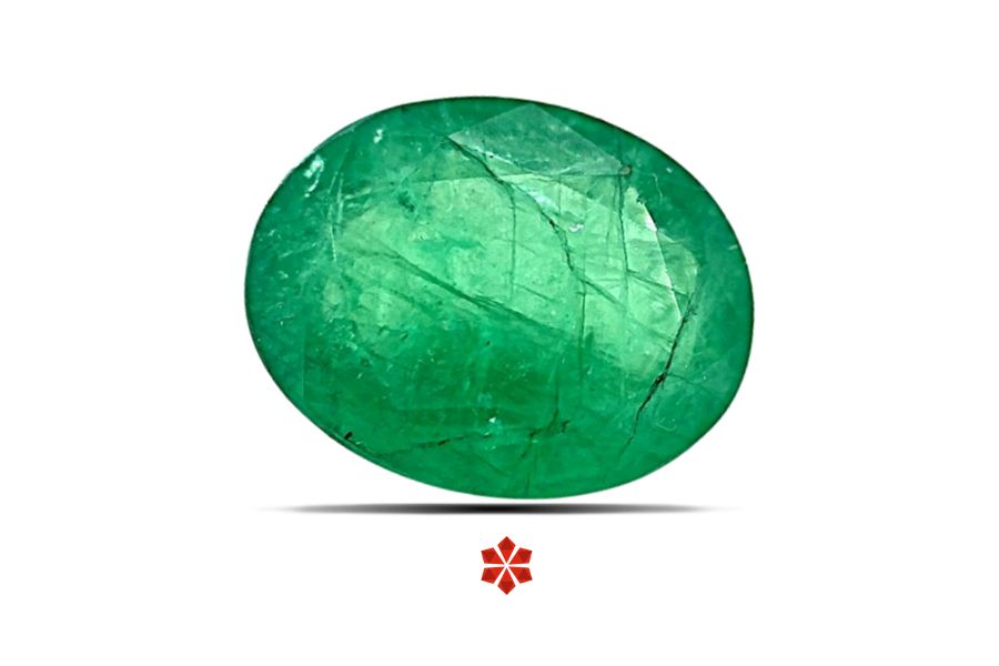 Emerald (Maragadham) 14x11 MM 7.92 carats