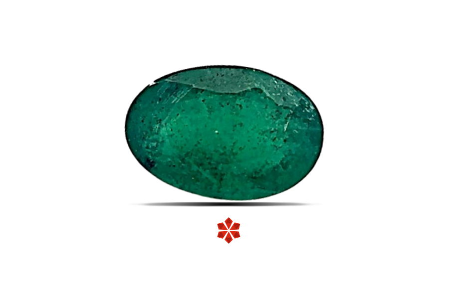 Emerald (Maragadham) 6x4 MM 0.5 carats