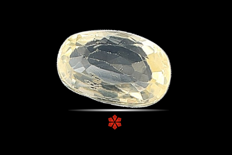 Yellow Sapphire (Pushparag) 8x5 MM 1.48 carats