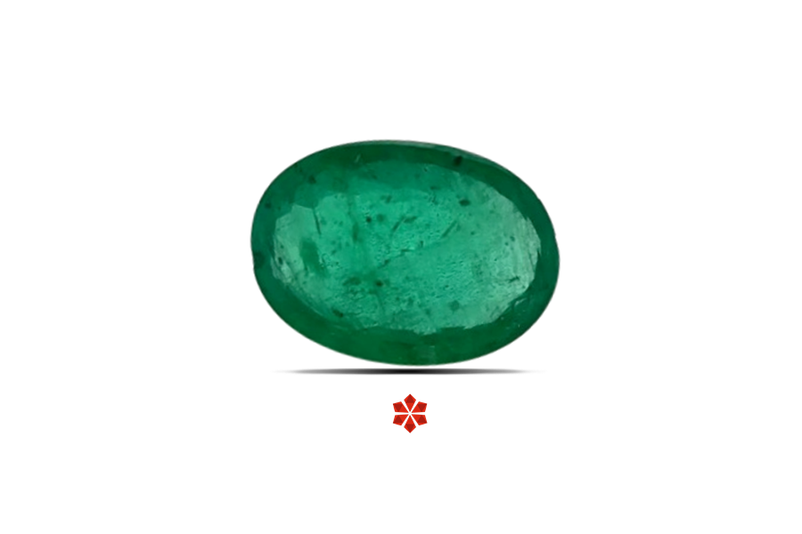 Emerald (Maragadham) 7x5 MM 0.72 carats