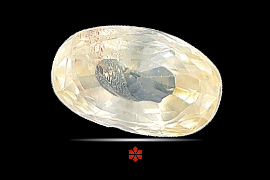 Yellow Sapphire (Pushparag) 8x5 MM 1.72 carats