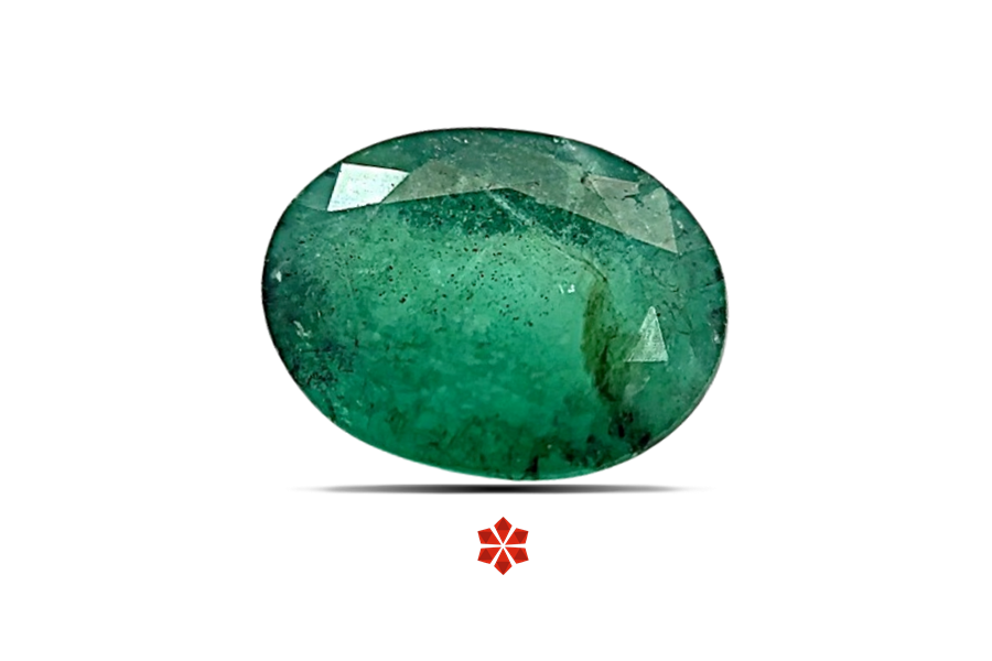 Emerald (Maragadham) 11x8 MM 3.72 carats