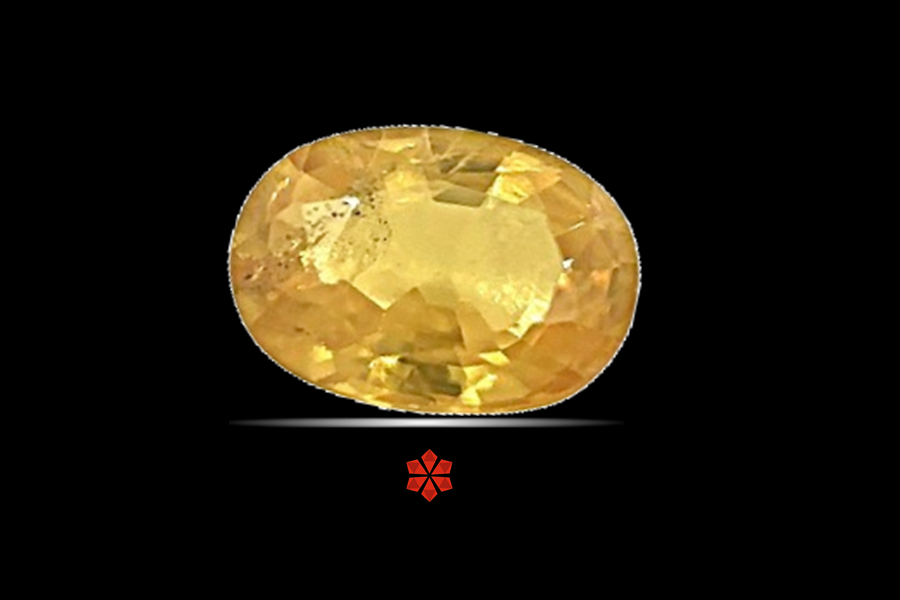 Yellow Sapphire (Pushparag) 7x5 MM 1.03 carats