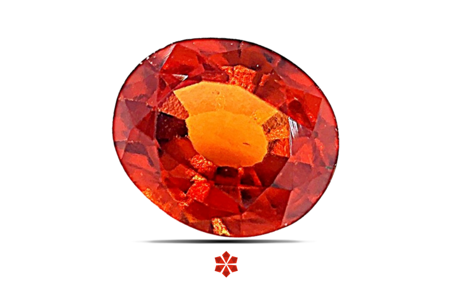 Hessonite (Gomed) 9x8 MM 2.5 carats