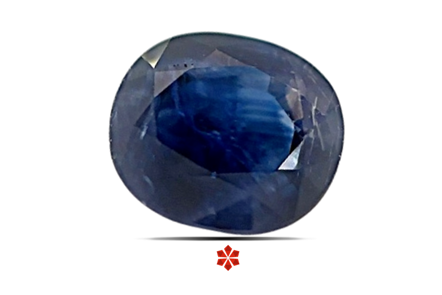 Blue Sapphire (Neelam) 9x8 MM 3.34 carats