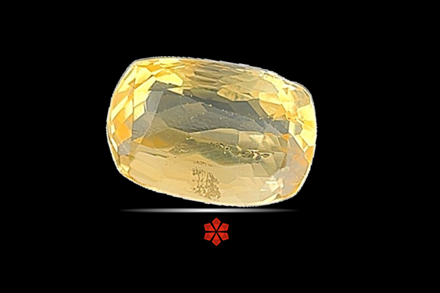 Yellow Sapphire (Pushparag) 8x5 MM 1.41 carats