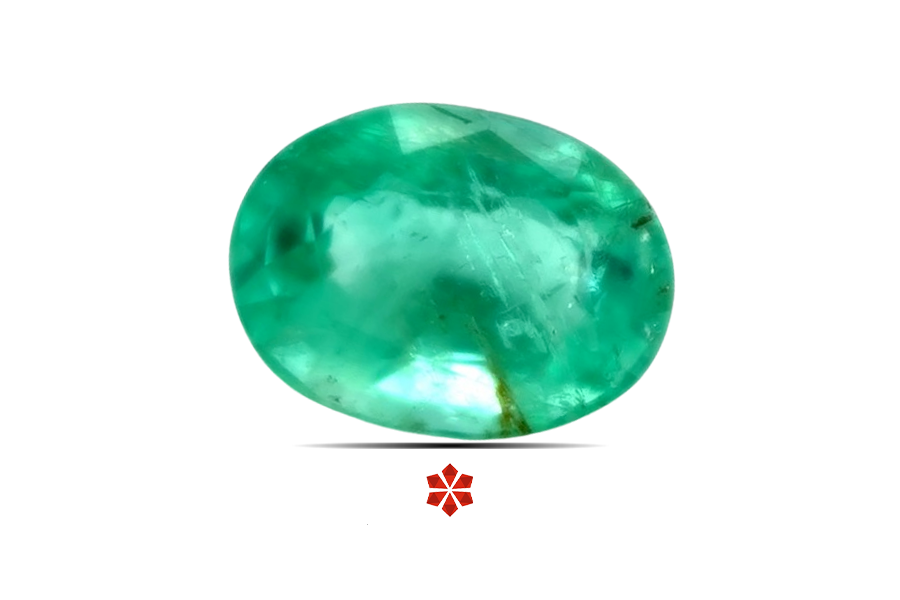 Emerald (Maragadham) 9x7 MM 2.12 carats