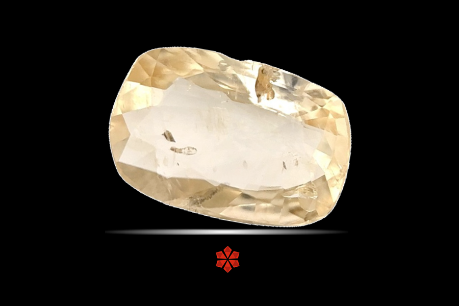 Yellow Sapphire (Pushparag) 11x7 MM 2.7 carats