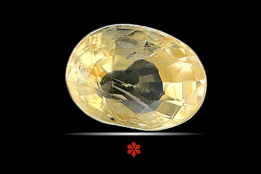 Yellow Sapphire (Pushparag) 9x6 MM 2.48 carats