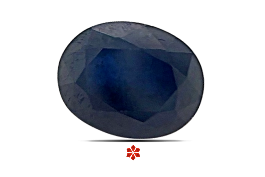 Blue Sapphire (Neelam) 9x7 MM 2.62 carats