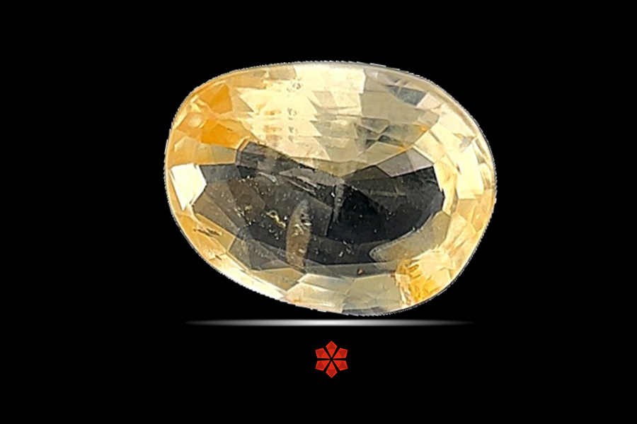 Yellow Sapphire (Pushparag) 9x7 MM 1.96 carats