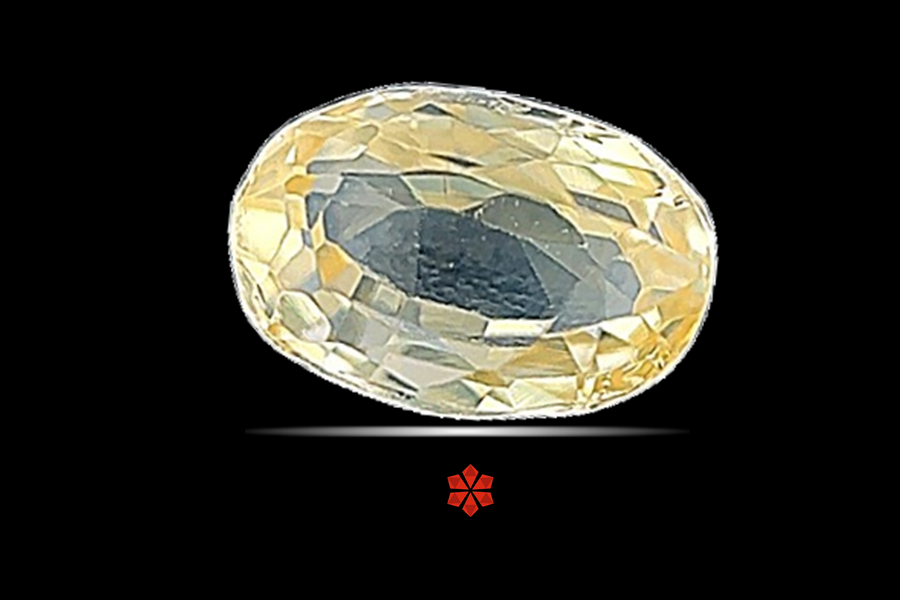 Yellow Sapphire (Pushparag) 6x4 MM 0.83 carats