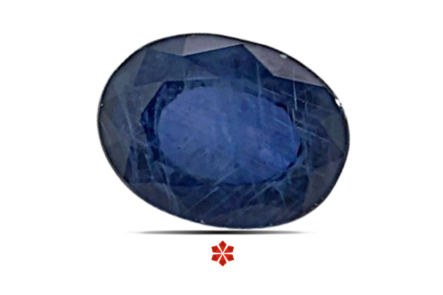 Blue Sapphire (Neelam) 8x6 MM 2.4 carats