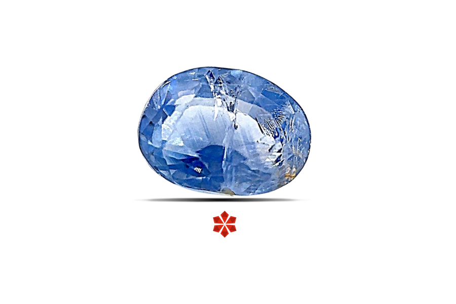 Blue Sapphire (Neelam) 6x5 MM 1.07 carats