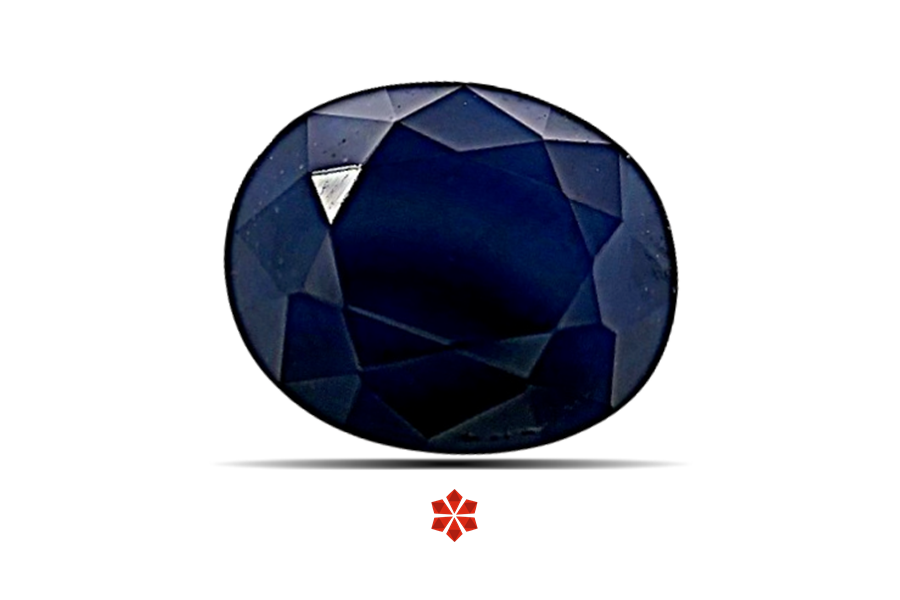 Blue Sapphire (Neelam) 11x9 MM 3.95 carats