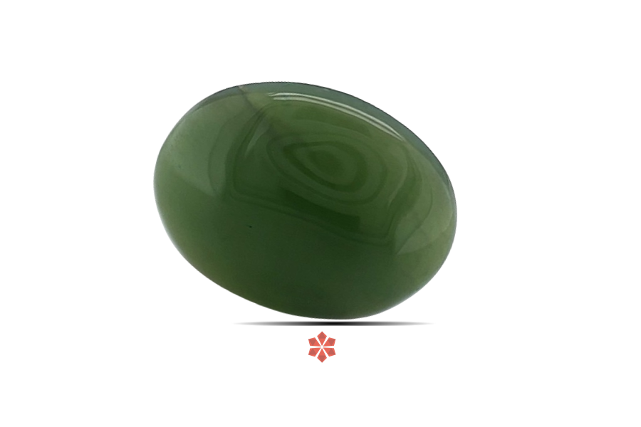 Jade 12x10 MM 3.16 carats