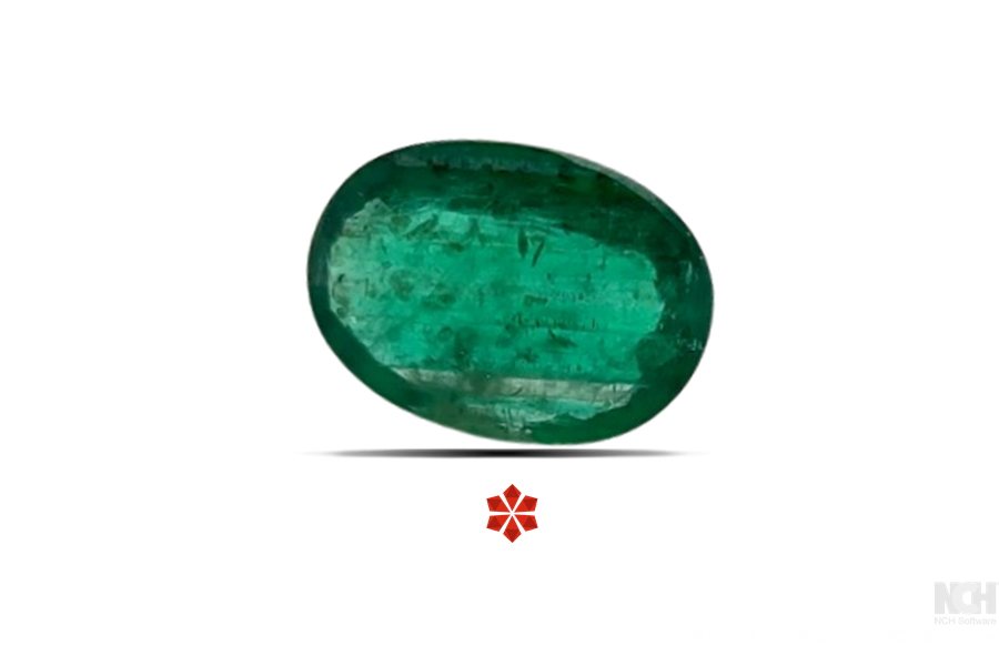 Emerald (Maragadham) 7x5 MM 0.63 carats