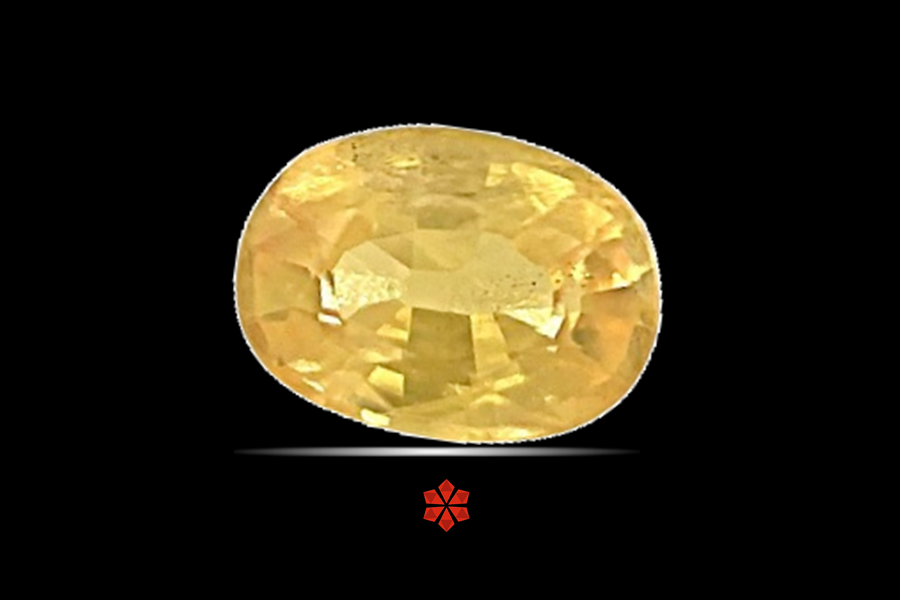 Yellow Sapphire (Pushparag) 7x5 MM 1.09 carats