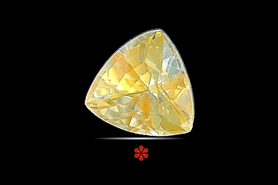 Yellow Sapphire (Pushparag) 5x5 MM 0.57 carats