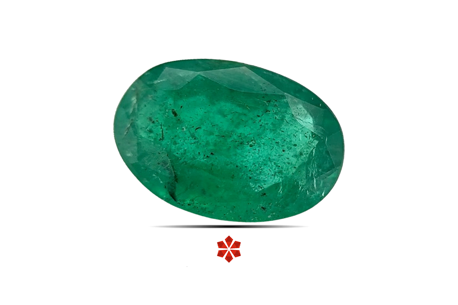 Emerald (Maragadham) 13x9 MM 3.82 carats