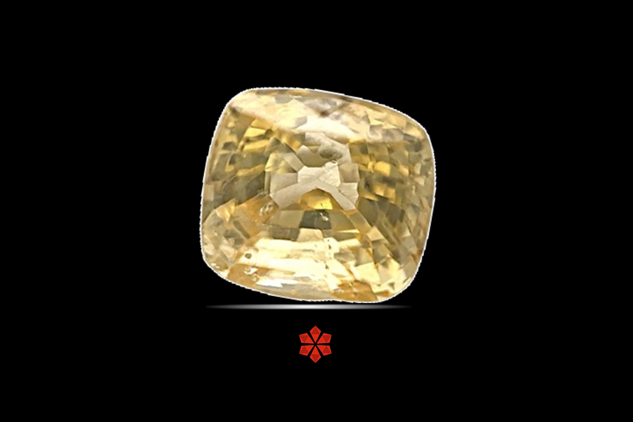 Yellow Sapphire (Pushparag) 7x6 MM 1.86 carats