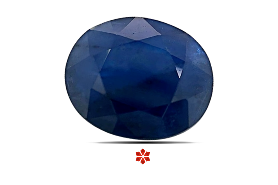 Blue Sapphire (Neelam) 11x9 MM 3.54 carats