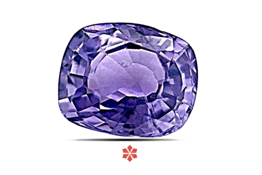 Violet Sapphire 7x6 MM 1.42 carats