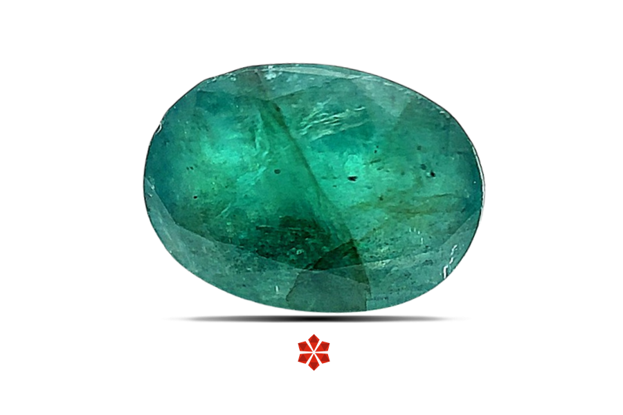 Emerald (Maragadham) 11x9 MM 4.09 carats