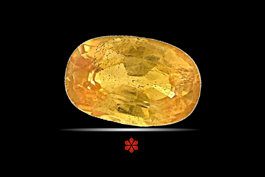 Yellow Sapphire (Pushparag) 9x0 MM 2.32 carats