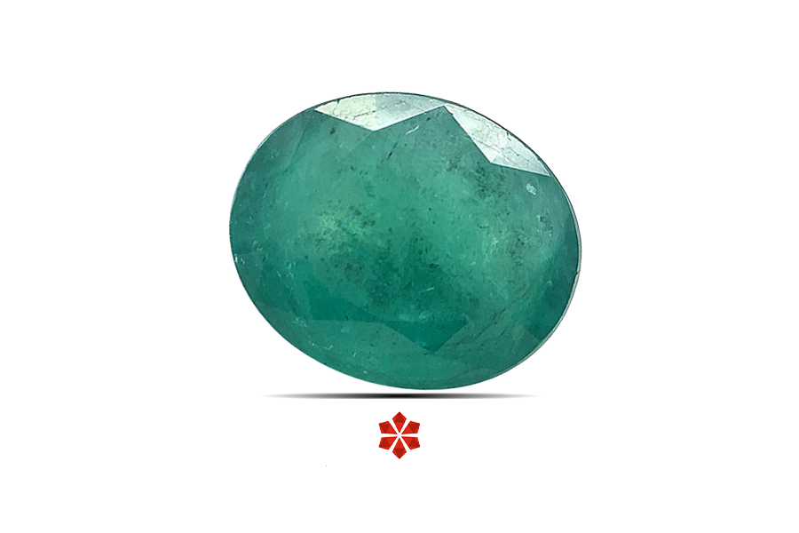 Emerald (Maragadham) 9x8 MM 2.43 carats