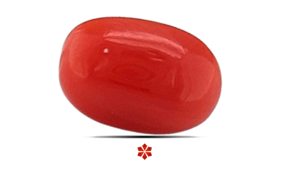 Red Coral 7x5 MM 1.03 carats