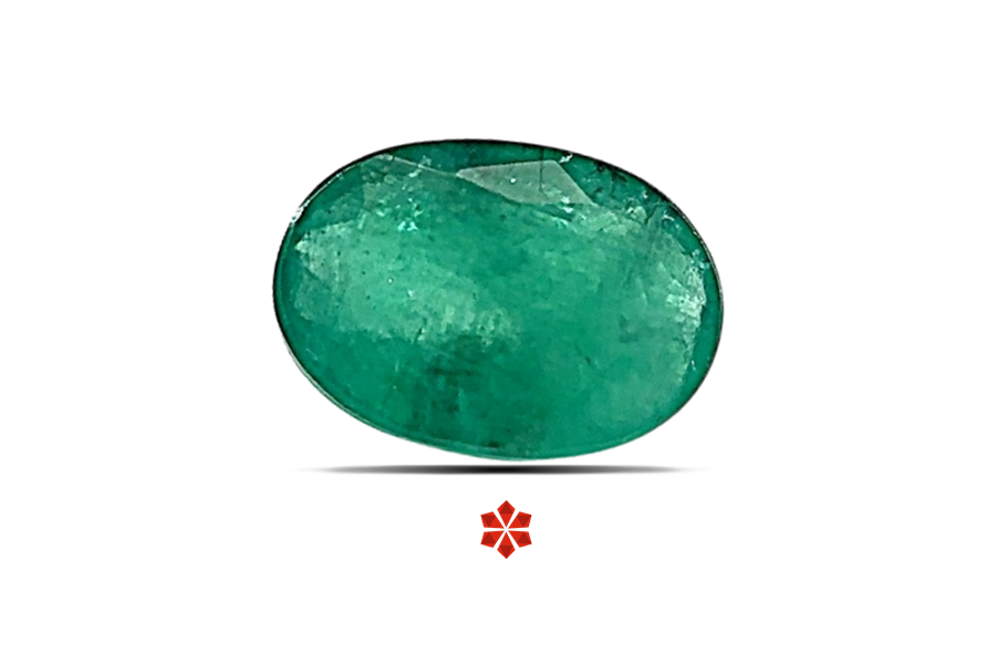 Emerald (Maragadham) 7x5 MM 0.82 carats