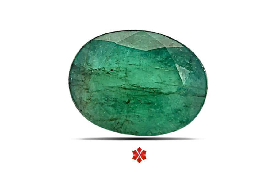 Emerald (Maragadham) 12x9 MM 5.25 carats