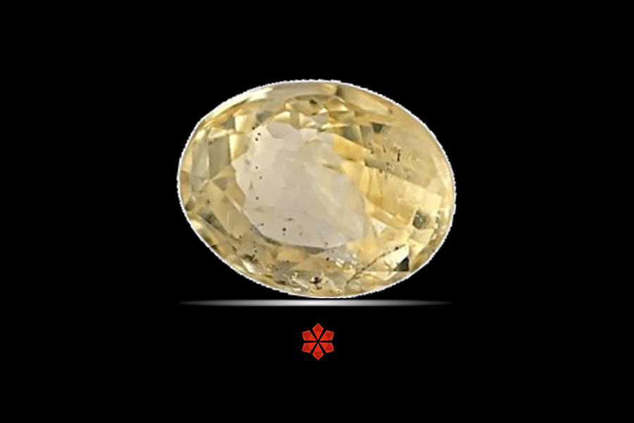 Yellow Sapphire (Pushparag) 7x6 MM 1.82 carats