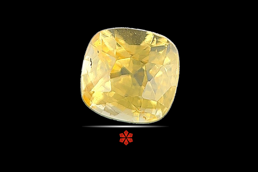 Yellow Sapphire (Pushparag) 7x7 MM 2.03 carats