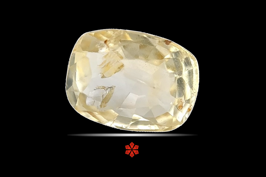 Yellow Sapphire (Pushparag) 9x7 MM 2.6 carats