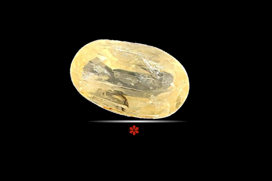 Yellow Sapphire (Pushparag) 11x6 MM 3.28 carats