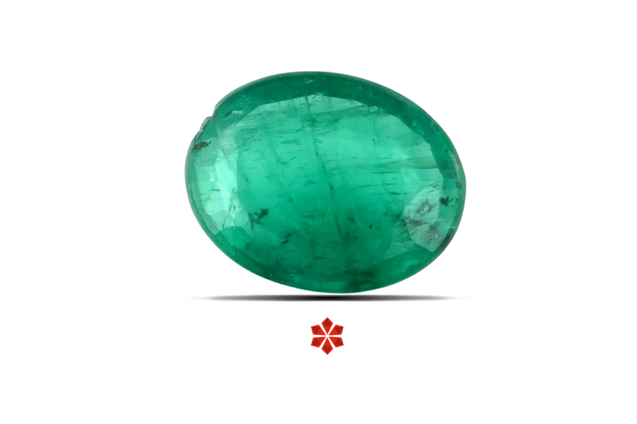 Emerald (Maragadham) 9x7 MM 1.73 carats