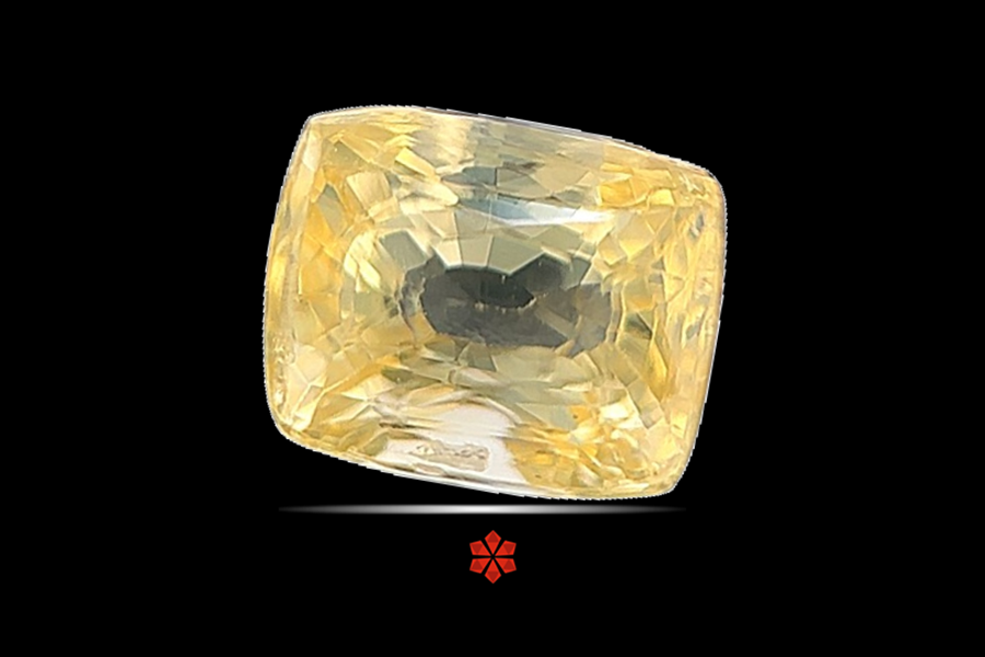 Yellow Sapphire (Pushparag) 7x6 MM 2.06 carats